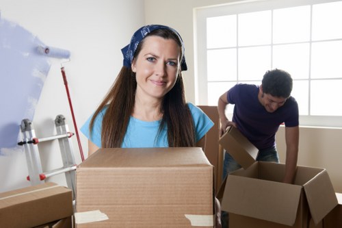 Packing materials and labelled moving boxes for Greenford relocations