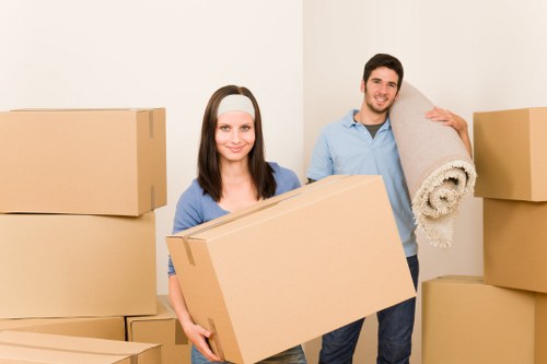 Charity donation items prepared for reuse through local partnerships