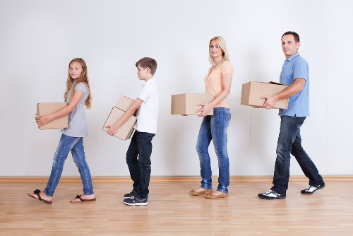 Prepared household items packed for long-term storage